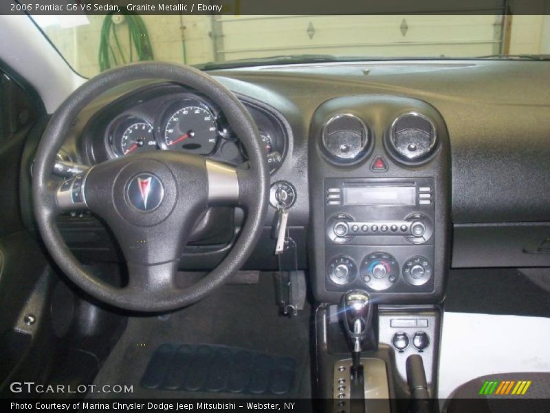 Granite Metallic / Ebony 2006 Pontiac G6 V6 Sedan