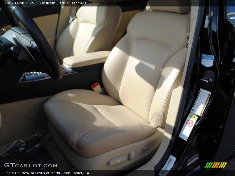 Obsidian Black / Cashmere 2007 Lexus IS 250