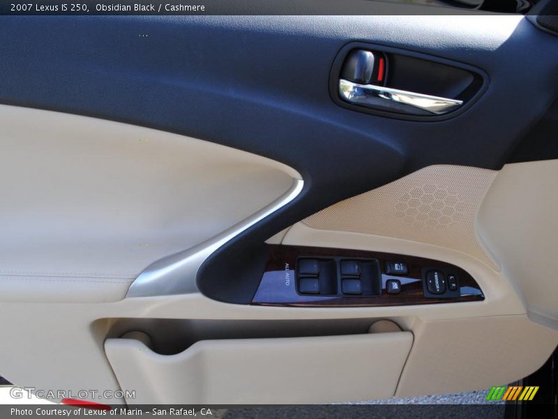 Obsidian Black / Cashmere 2007 Lexus IS 250