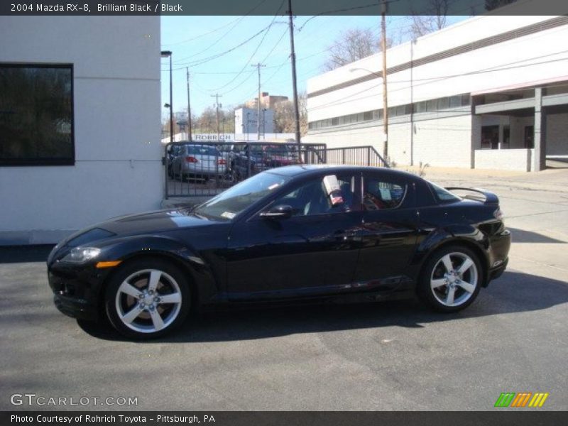 Brilliant Black / Black 2004 Mazda RX-8