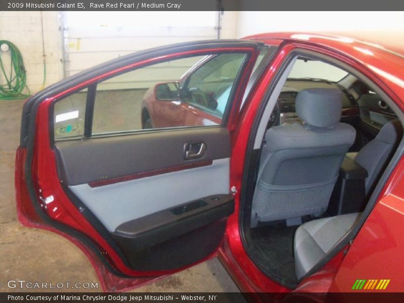 Rave Red Pearl / Medium Gray 2009 Mitsubishi Galant ES