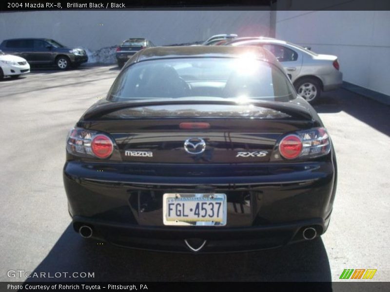 Brilliant Black / Black 2004 Mazda RX-8