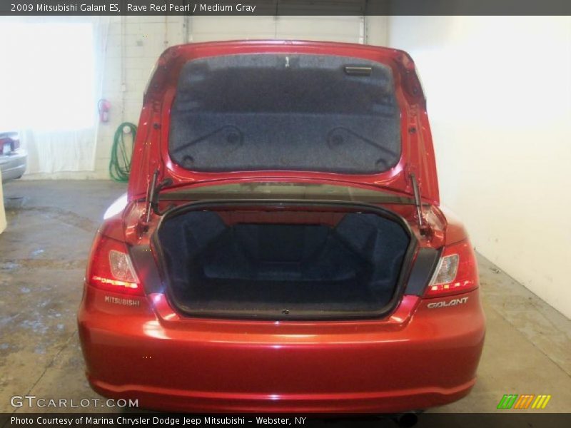 Rave Red Pearl / Medium Gray 2009 Mitsubishi Galant ES