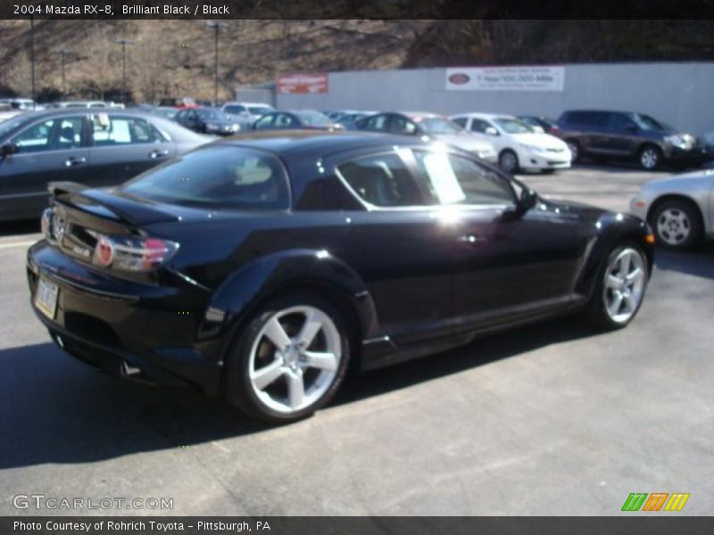 Brilliant Black / Black 2004 Mazda RX-8