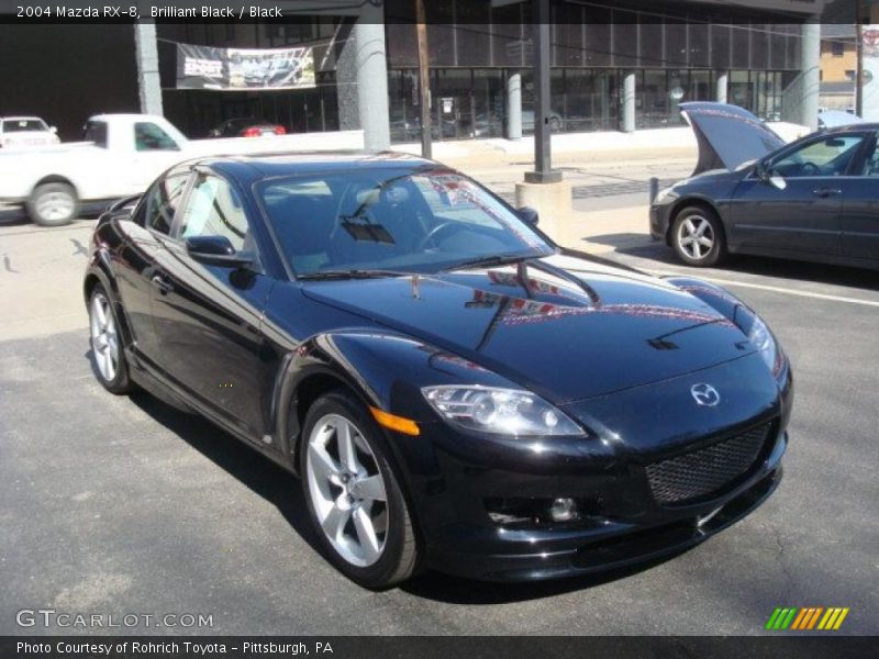 Brilliant Black / Black 2004 Mazda RX-8