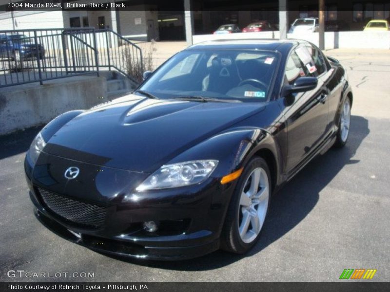 Brilliant Black / Black 2004 Mazda RX-8