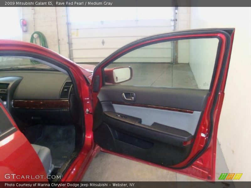 Rave Red Pearl / Medium Gray 2009 Mitsubishi Galant ES