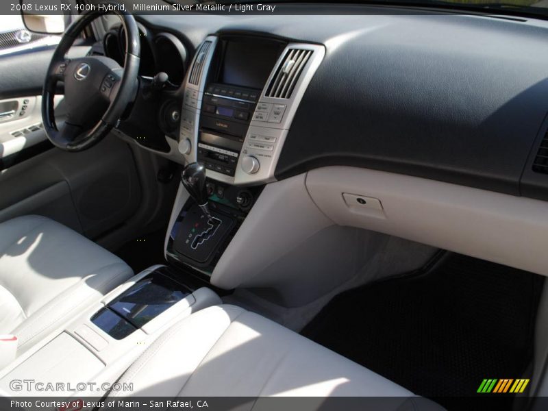 Millenium Silver Metallic / Light Gray 2008 Lexus RX 400h Hybrid