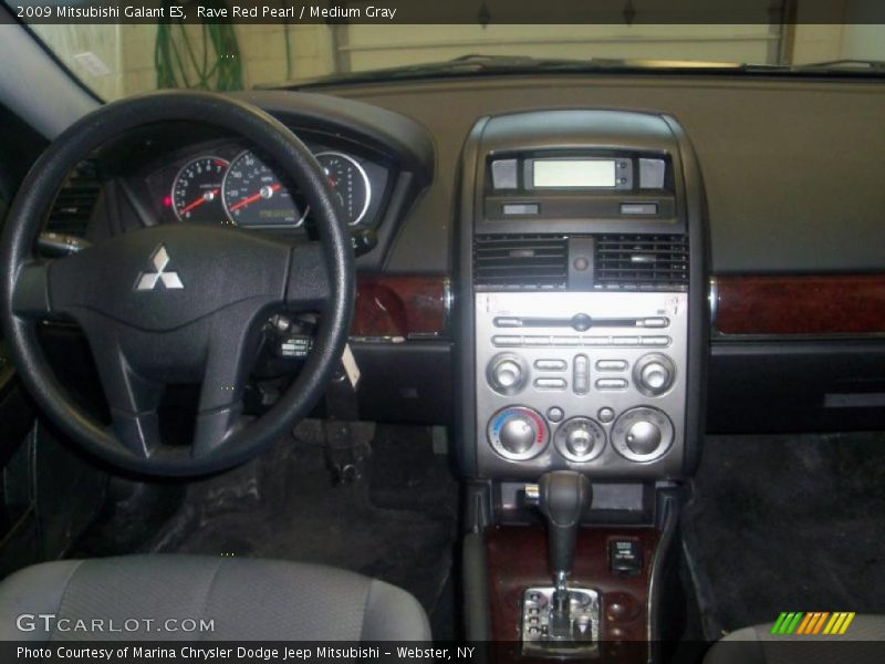 Rave Red Pearl / Medium Gray 2009 Mitsubishi Galant ES