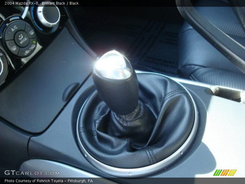 Brilliant Black / Black 2004 Mazda RX-8