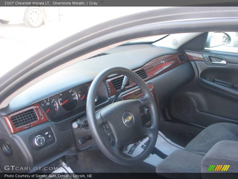 Silverstone Metallic / Gray 2007 Chevrolet Impala LT