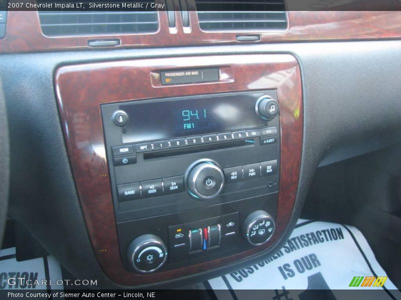 Silverstone Metallic / Gray 2007 Chevrolet Impala LT