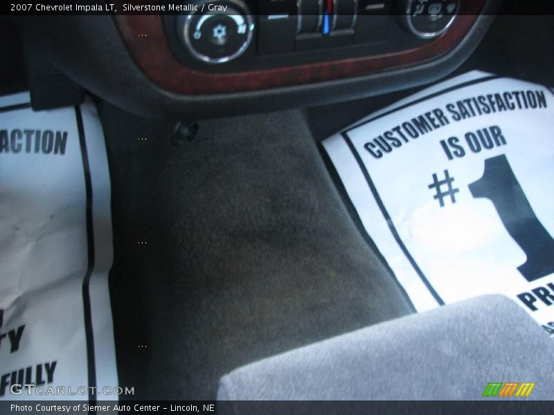 Silverstone Metallic / Gray 2007 Chevrolet Impala LT
