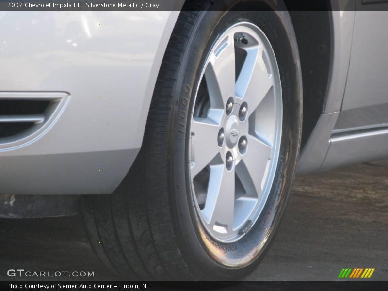 Silverstone Metallic / Gray 2007 Chevrolet Impala LT