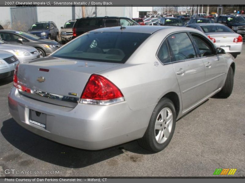 Silverstone Metallic / Ebony Black 2007 Chevrolet Impala LS