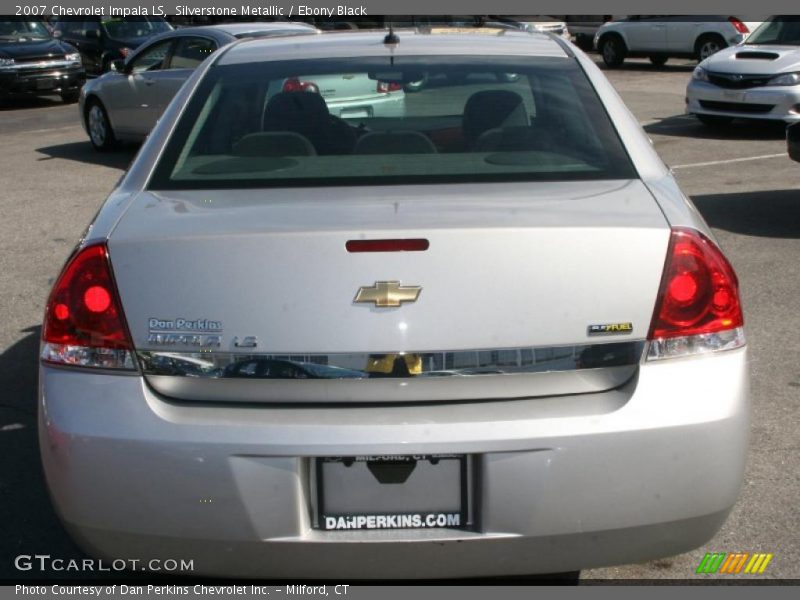 Silverstone Metallic / Ebony Black 2007 Chevrolet Impala LS
