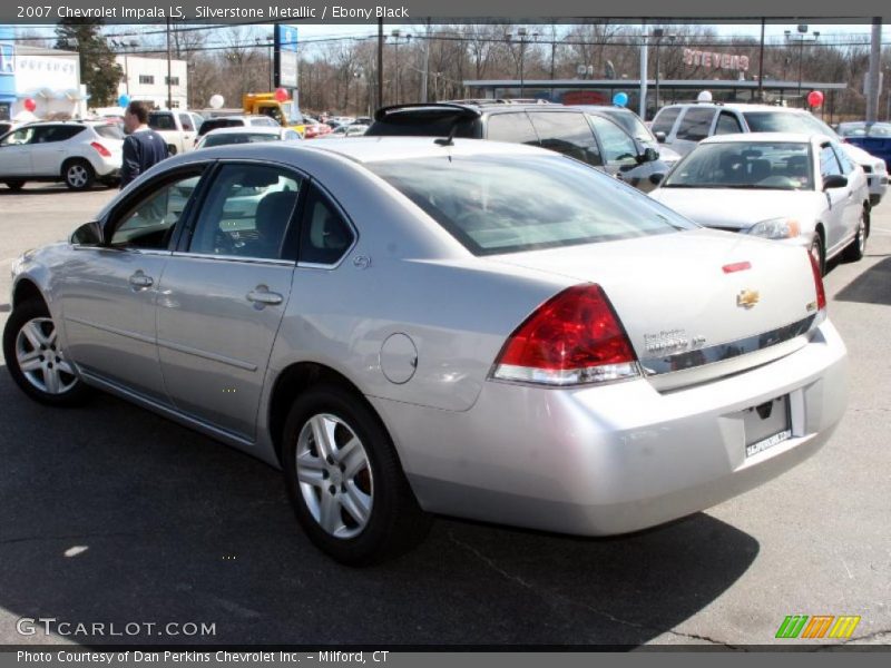 Silverstone Metallic / Ebony Black 2007 Chevrolet Impala LS