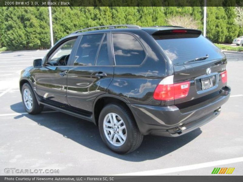 Jet Black / Black 2006 BMW X5 3.0i