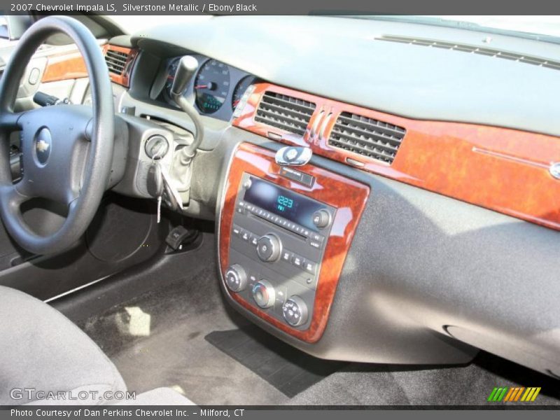 Silverstone Metallic / Ebony Black 2007 Chevrolet Impala LS