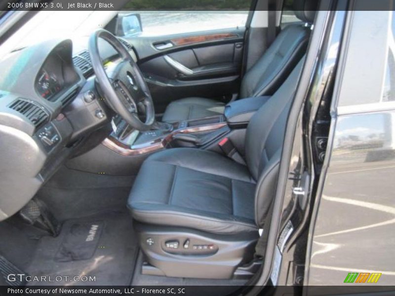 Jet Black / Black 2006 BMW X5 3.0i