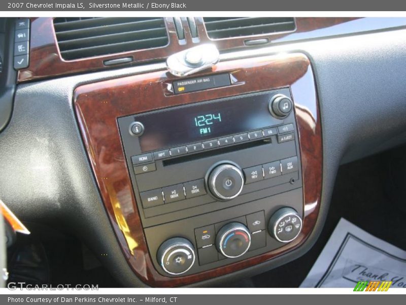 Silverstone Metallic / Ebony Black 2007 Chevrolet Impala LS