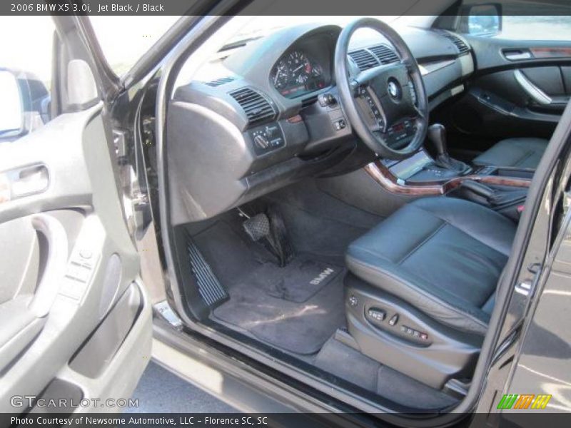 Jet Black / Black 2006 BMW X5 3.0i