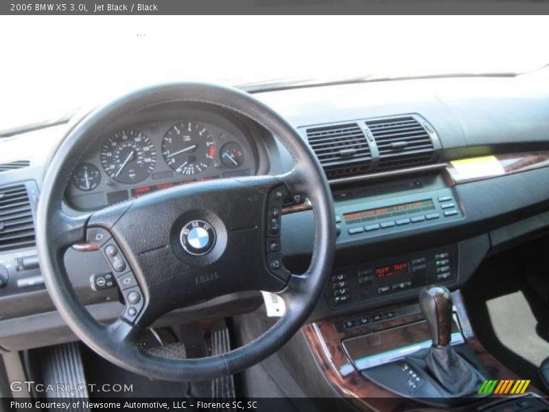 Jet Black / Black 2006 BMW X5 3.0i