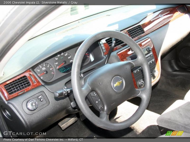 Silverstone Metallic / Gray 2006 Chevrolet Impala LS