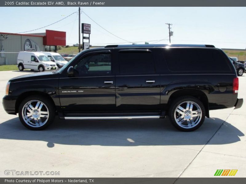 Black Raven / Pewter 2005 Cadillac Escalade ESV AWD