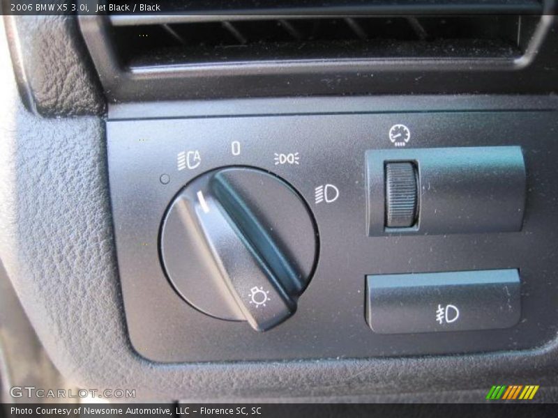 Jet Black / Black 2006 BMW X5 3.0i