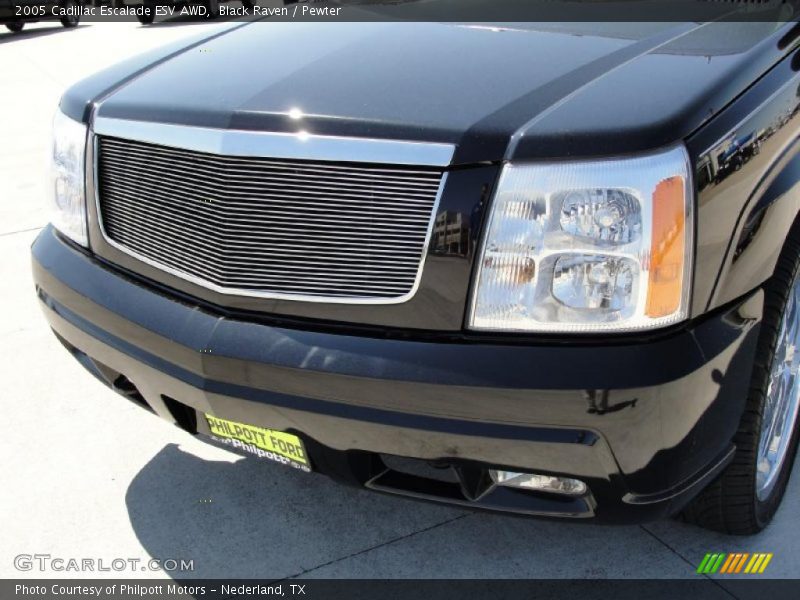 Black Raven / Pewter 2005 Cadillac Escalade ESV AWD