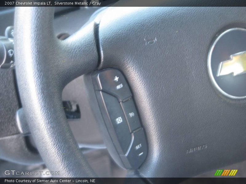 Silverstone Metallic / Gray 2007 Chevrolet Impala LT