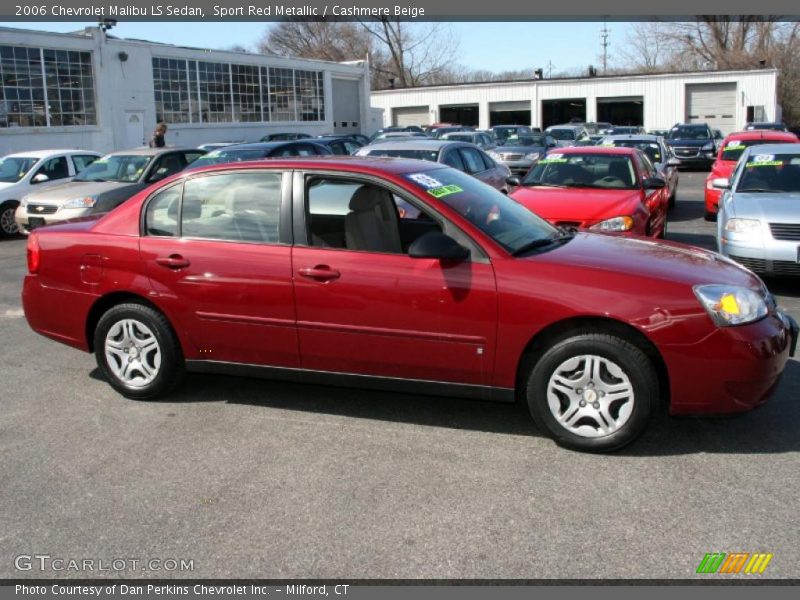 Sport Red Metallic / Cashmere Beige 2006 Chevrolet Malibu LS Sedan