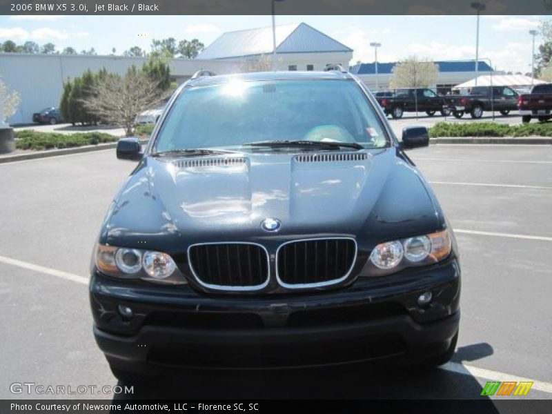 Jet Black / Black 2006 BMW X5 3.0i
