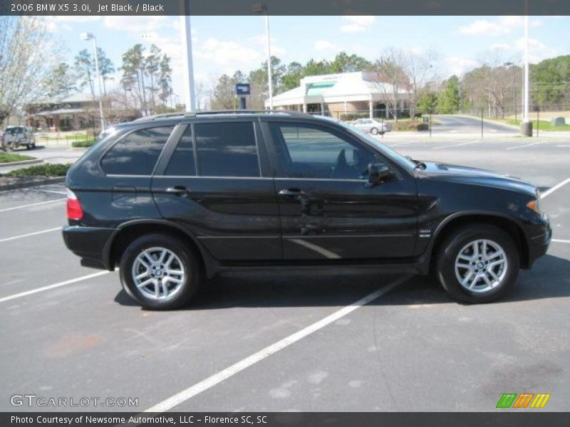 Jet Black / Black 2006 BMW X5 3.0i