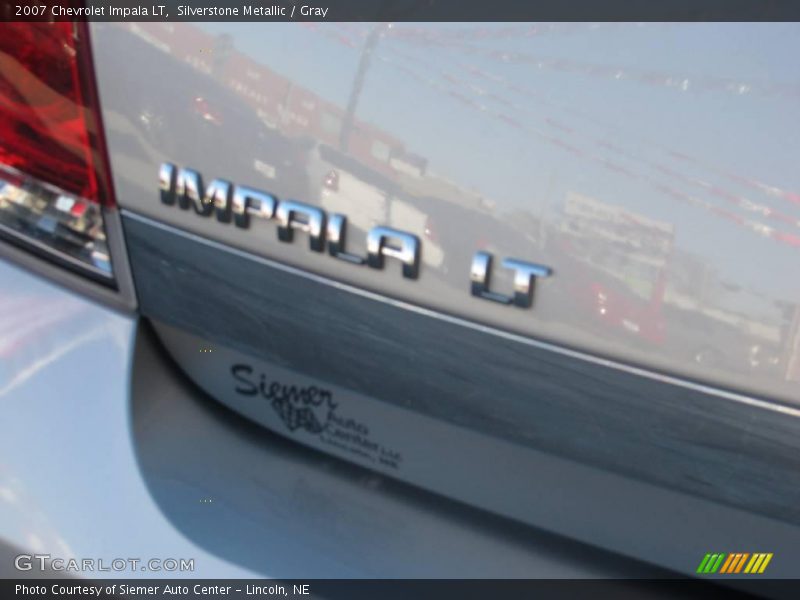 Silverstone Metallic / Gray 2007 Chevrolet Impala LT