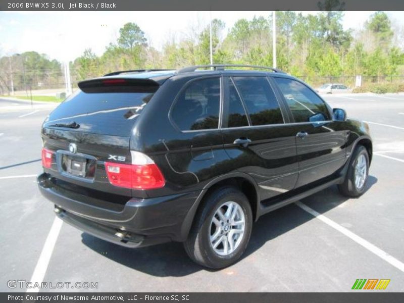 Jet Black / Black 2006 BMW X5 3.0i