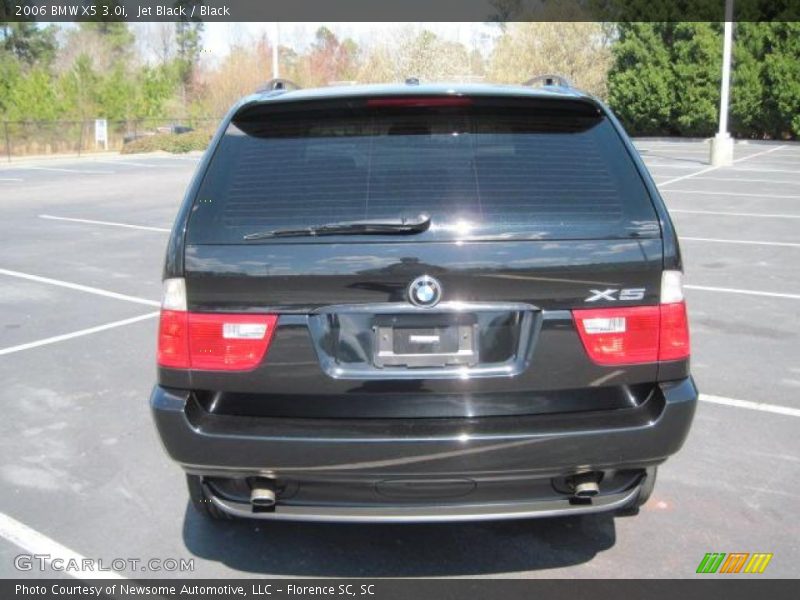 Jet Black / Black 2006 BMW X5 3.0i