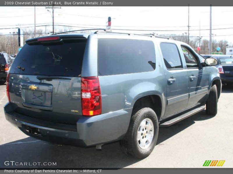 Blue Granite Metallic / Ebony 2009 Chevrolet Suburban LT 4x4