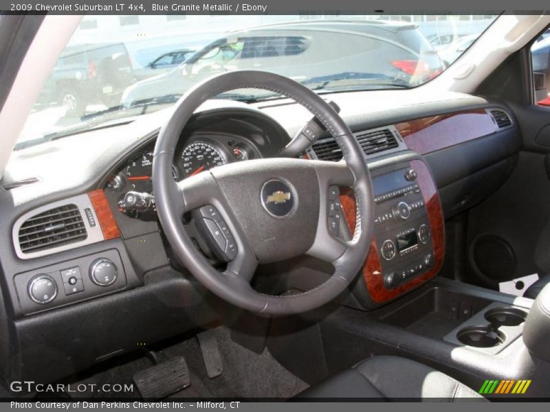 Blue Granite Metallic / Ebony 2009 Chevrolet Suburban LT 4x4