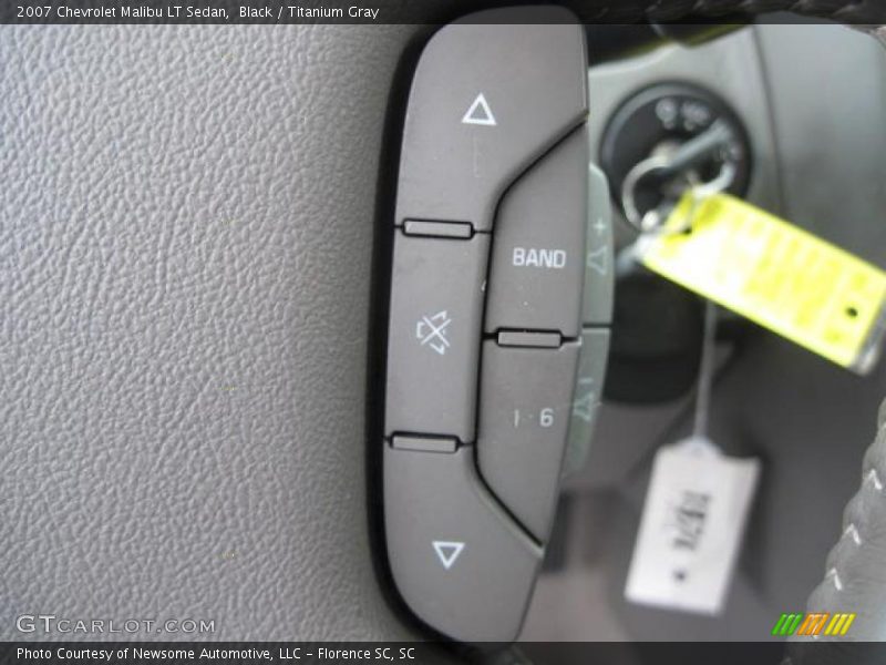 Black / Titanium Gray 2007 Chevrolet Malibu LT Sedan