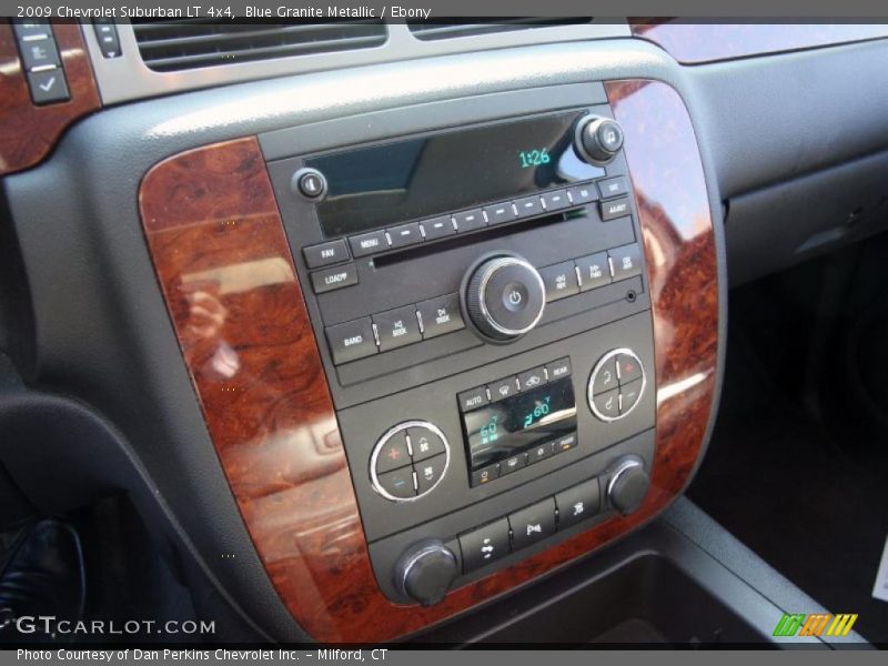 Blue Granite Metallic / Ebony 2009 Chevrolet Suburban LT 4x4