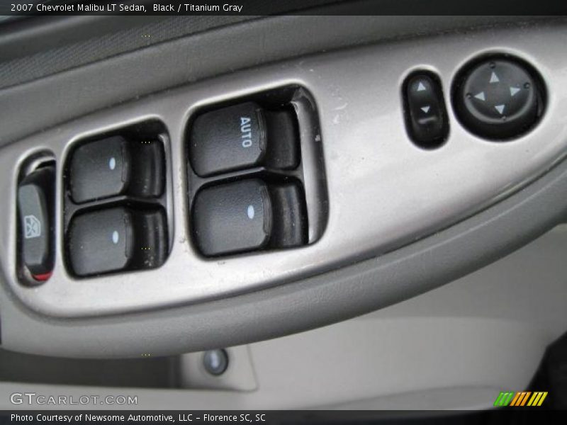 Black / Titanium Gray 2007 Chevrolet Malibu LT Sedan