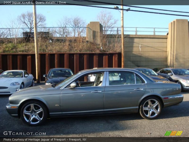 Quartz Metallic / Dove 2006 Jaguar XJ XJ8 L