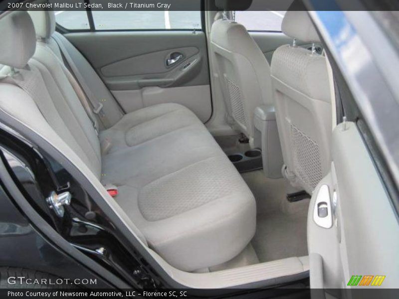 Black / Titanium Gray 2007 Chevrolet Malibu LT Sedan