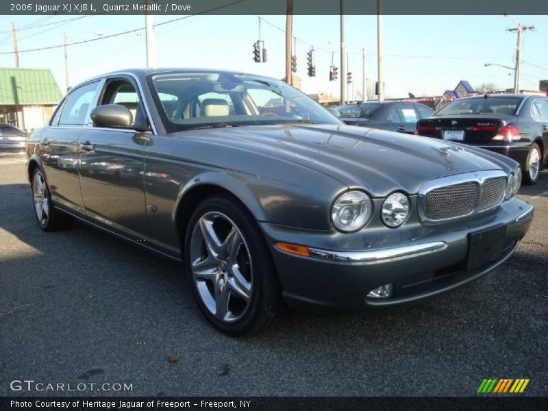 Quartz Metallic / Dove 2006 Jaguar XJ XJ8 L