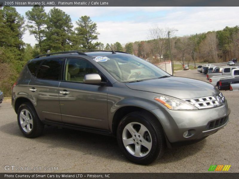 Platinum Metallic / Cafe Latte 2005 Nissan Murano SL AWD