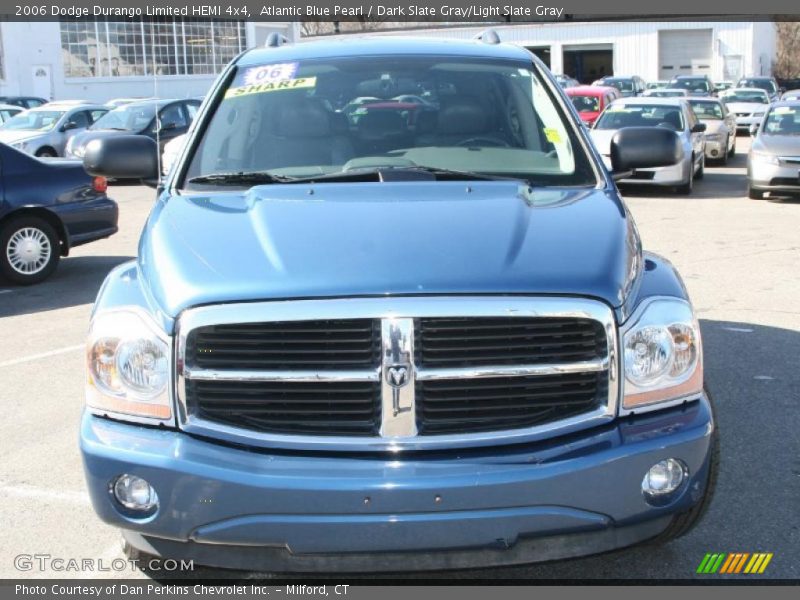 Atlantic Blue Pearl / Dark Slate Gray/Light Slate Gray 2006 Dodge Durango Limited HEMI 4x4