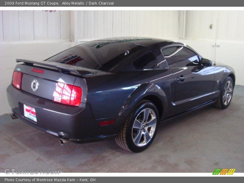 Alloy Metallic / Dark Charcoal 2009 Ford Mustang GT Coupe