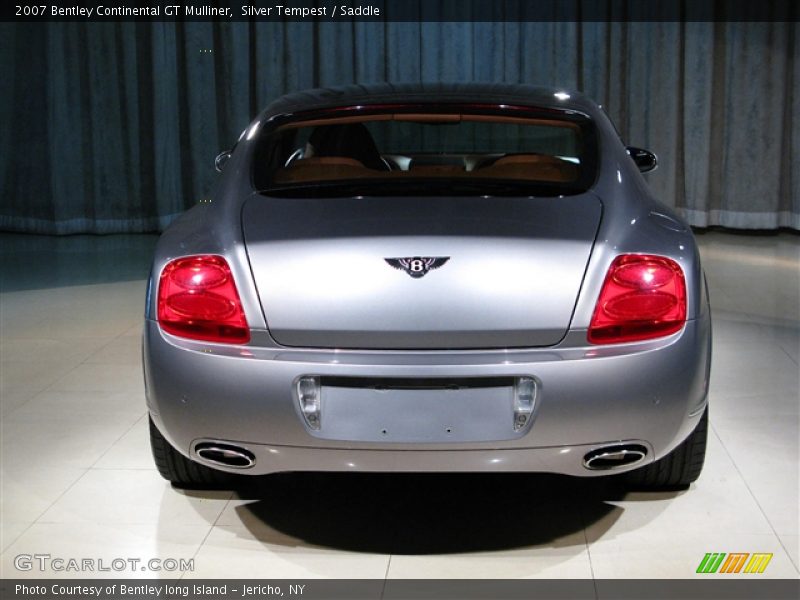 Silver Tempest / Saddle 2007 Bentley Continental GT Mulliner